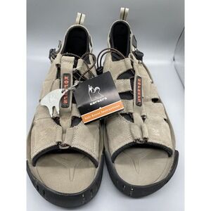 KORKERS Swift Golf Sandals Interchangeable Soles‎ Leather Adjustable Men Size 13